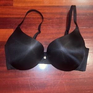 womens 36dd Victoria’s Secret So Obsessed push-up black bra nwot
